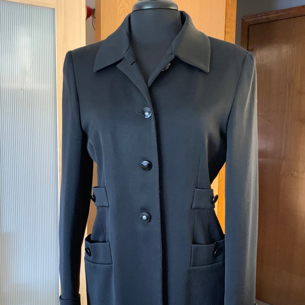 Escada By Margaretha Ley 100% Wool Jacket